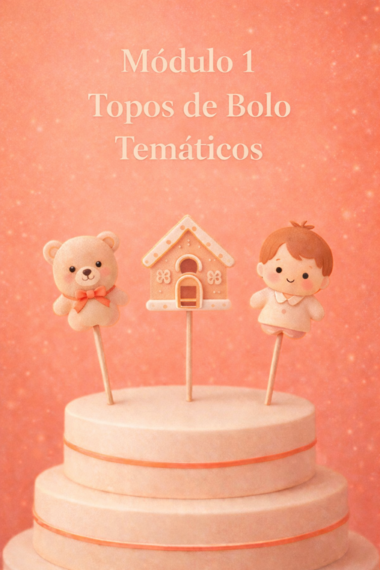 Modulo 1 - Topo de Bolo Temático (Normal)