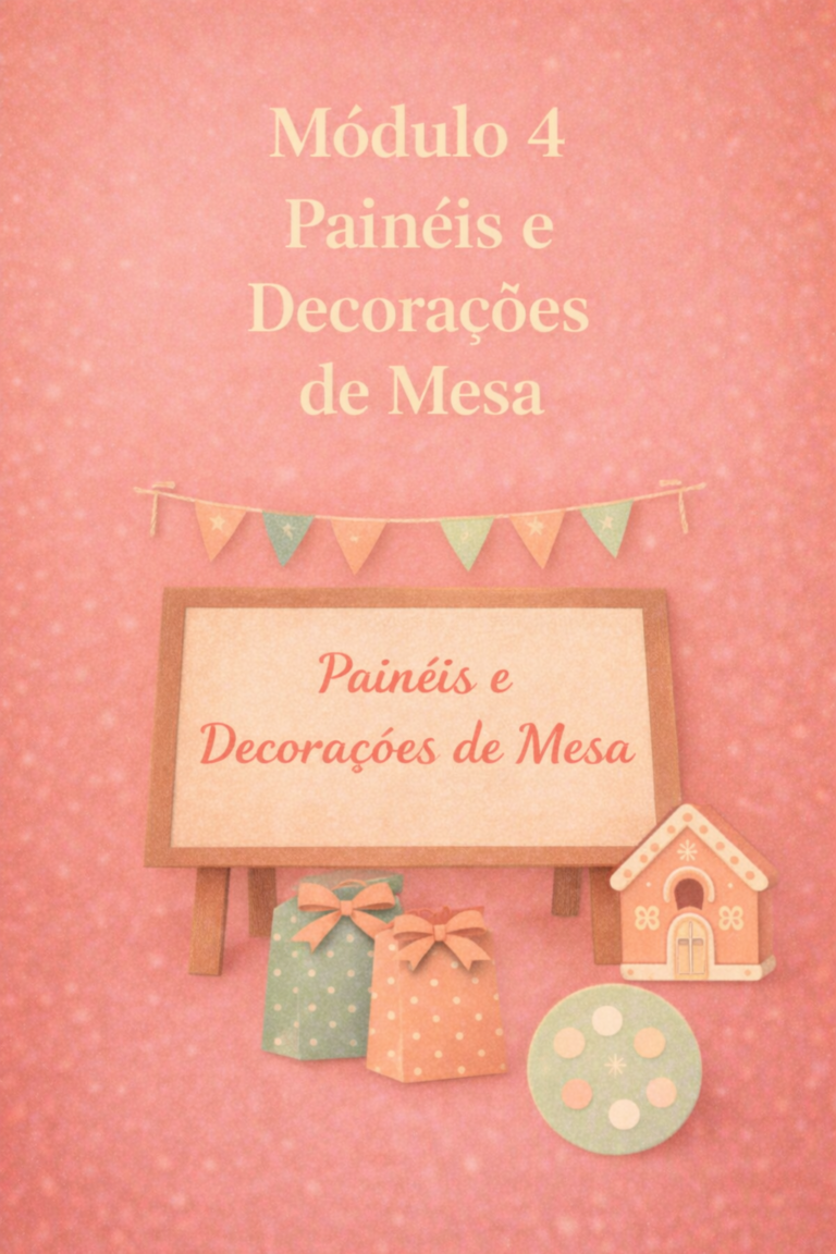Modulo 4 - Paineis e Decoraçoes de Mesa (Normal)